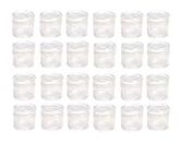 Right Small Tiny Containers Plastic Clear Boxes with Screw lid 5 ml (Pack of 12)