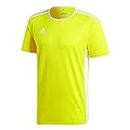 adidas Entrada 18 JSY T-Shirt Homme Yellow/White FR: 3XL (Taille Fabricant: 1516)