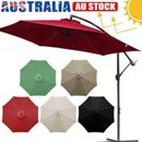 Replacement Garden Parasol Canopy Cover For 6/8 Arm Umbrella Sunshade Rain Proof