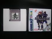 Metal Gear Solid videogioco in scatola per game boy colore gbc