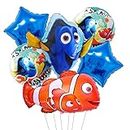 Finding Nemo Décoration Géant Animal Ballons Fête de Douche Finding Nemo Ballons en Aluminium Décorations de fête Cadeaux d'anniversaire pour enfants 6 pcs