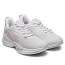 ASIAN Firefly-04 Sports & Casual Shoes Max Cushion with Memory Form Lightweight Eva Sole Extra Shoes for Women & Girls White