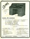 1908 Cosmos Company Office Furniture Antique Advertising Magazine Issue