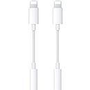 [Apple MFi Certified] 2 Pack for iPhone Headphone Jack Adapter Lightning to 3.5mm Headphone Aux Audio Adapter for iPhone Dongle Cable Compatible with iPhone 14 13 12 11 Xs MAX XR X 8 7 iPad iPod