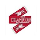 Liverpool FC Champions Scarf (One Size) (Red/White)