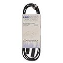 Accu Cable, PRO Series DMX Stage Light Cable, 3 Pin Connection AC3PDMX10PRO (10 FT)