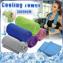 Instant Cooling Towel Gym Sport Golf Exercise Jog Cycling Outdoor Ice Cold Scarf