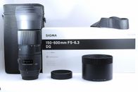 Sigma 150-600mm F/5-6.3 DG OS HSM Contemporary Canon EF [TOP MINT] From JAPAN