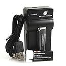 DSTE NB-9L Li-ion Battery (2-Pack) and Micro USB Charger Compatible for Canon PowerShot ELPH 510 520 530 HS PowerShot N PowerShot SD4500 IS IXUS 500 510 1000 1100 HS IXY 1 IXY 3 IXY 50S IXY 51S Camera