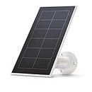 Arlo Panel Solar, Blanco, Sólo Compatible Con La Cámara WiFi Arlo Essential 1 (+XL), Para Cámaras cargadas 24/7, Arlo Accesorio Certificado, VMA3600