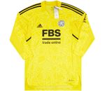 Maglia Leicester Portiere 2022-2023 GK Football Shirt Adidas Yellow Premier