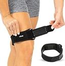 IT Band Strap by Vive - Iliotibial Band Compression Wrap - Outside of Knee Pain, Hip, Thigh & IT Band Syndrome Support Brace for Running and Exercise