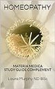 HOMEOPATHY: MATERIA MEDICA STUDY GUIDE COMPLEMENT