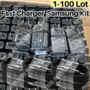 Adapter Fast Charger Type C With Phone Charging Cable For Samsung Galaxy Lot