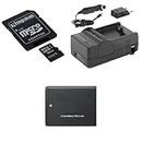 Samsung WB35F Digital Camera Accessory Kit Includes: SDBP70A Battery, SDM-1516 Charger, SDC4/16GB Memory Card