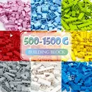 500-1500g Bulk Solid Color Classic Building Blocks Compatible lego Major Bricks Brand MOC DIY City