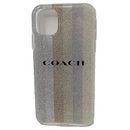 Coach Accessories | Coach Glitter Americana Case For Apple Iphone 11 6.1" 2019 | Color: Gray/Silver | Size: Os