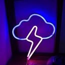 Ulalaza Neon Light Sign LED Planet Clound XOXO Illuminazione Luci notturne USB a batteria Decorativo Marquee Sign Bar Pub Store Club Garage Home Party Decor