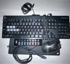 Computer peripherals lot /Logitech keyboard red switches backlight/CORSAIR/works
