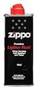 Zippo Lighter Fuel, Works with Zippo Windproof Lighter and Zippo Refillable Hand warmer, Fast Ignition, Low Odor, Lighter Fuel Refill, Easy Fill Nozzle, Black, 125 ml (4 oz)