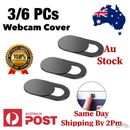 3/6 Pack Ultra-Thin Webcam Cover Laptop iPad Web Camera Cover Slide Protection