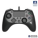 Hori Pad 4 FPS Plus Wired Controller Gamepad for PS4 PS3 Black