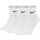 Nike Cushion Ankle Socks Socken 3er Pack (39-42, white/black)