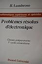 Problèmes résolus d'électronique (Dunod université) (French Edition)