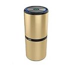 Labcharge Ionic Air Purifiers For Home, Labcharge Ionic Air Purifier, Labcharge Ionic Air Purifier Filterless, Quiet Portable Ionic Air Purifiers For Improve Car And Small Room (Gold)