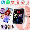Smart Watch Fitness Tracker Heart Rate Blood Oxy Monitor For iPhone Samsung