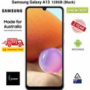 UNLOCKED Samsung Galaxy A13 6.6" inches, 128GB/4GB, 50MP BLACK AU STOCK SEALED