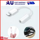 IPHONE TO AUX 3.5mm AUX AUDIO HEADPHONE JACK ADAPTER CABLE FOR IPHONE