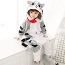 Kinder Kigurumi Einhorn Pyjamas Kinder Baby Tier Overalls Overall Onesie Katze Pyjama Nachtwäsche
