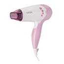 VEGA Insta Glam Foldable 1000 Watts Hair Dryer With 2 Heat & Speed Settings, Vhdh-20, (Made In India),Multicolor