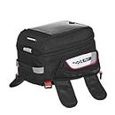 ViaTerra Fly Magnetic - Motorcycle Tank Faux Leather Bag 18 LTR with RAIN/DUSTCOVER INCL