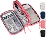 Electronic Organizer Travel USB Cable Accessories Bag/Case,Waterproof for Power 