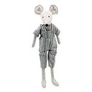 Wilberry - Linen - Mouse in Dungarees Soft Toy - WB004224