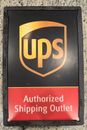 UPS LOGO STORE AUTHORIZED SHIPPING OUTLET LIGHT UP SIGN