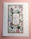 Sympathy Card for Loss of Husband or Wife Name Optional with Verse Inside