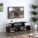 Anikaa Melina Engineered Wood TV Unit/TV Stand/Floor Standing TV Unit/TV Cabinet/TV Entertainment Unit (Wenge) - Ideal for Upto 55"(D.I.Y)