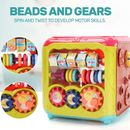 Musical Activity Cube 6-in-1 Early Learning Toys for 12M+ Toddlers,One Year Old