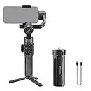 Zhiyun Smooth 5 Professional Gimbal Stabilizer for Android iPhone, 3-Axis Handheld Smartphone Gimbal, Face Tracking, Vlogging Stabilizer, YouTube TikTok Video, Portable and Foldable, Big Size Phone