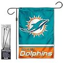 WinCraft Dolphins Garden Flag and Stand Pole Holder Mount