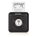 PeriPeri PeriPage A6 Mini Thermal Printer (1Year Warranty) Inkless Bluetooth Pocket Printer for Print Picture List Memo Tags Barcode Receipt Labels. (Black)