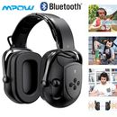 Mpow Bluetooth Gehörshutz Kopfhörer Mikrofon Lärmreduzierung Ohrenschütz SNR36dB