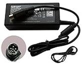 UpBright® New Global 4-Pin DIN 19V AC/DC Adapter Compatible with VP Electronique EA1050B-190 EA1050B190 19VDC Switching Power Supply Cord Cable PS Battery Charger Mains PSU (with 4 Prong Connector.)