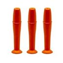 DMV Ultra Hard Contact Lens Remover - Orange (Pack of 3)