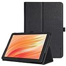 Famavala Folio Case Cover for All-New Amazon Fire HD 8 & 8 Plus Tablet (12th Generation/10th Generation, 2022/2020 Release) (Black)