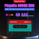 Playnite Portable External Gaming Hard Drive With AAA Games For PS4/PS3/PS1/WII 500GB Game HDD For