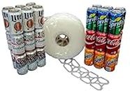 1000 Count Roll Rings Universal Fit - Fits all 12oz Beer Soda Cans by C-STORE PACKAGING